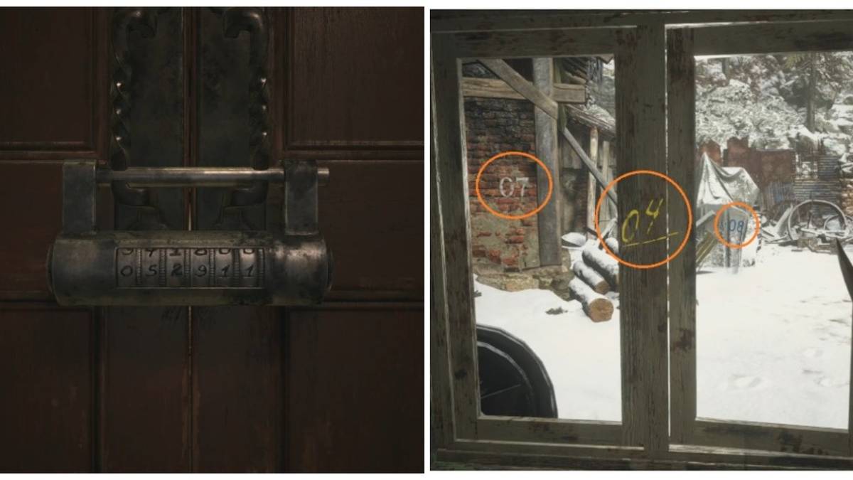 Resident Evil Village All Codes Collage Workshop And Dollhouse