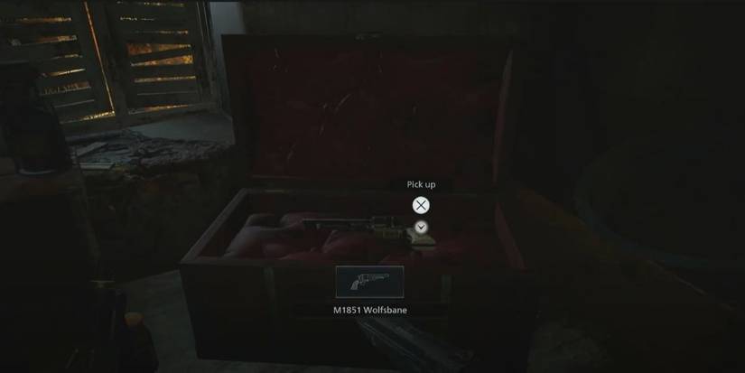 Moreau's hidden weapon location in resident evil village