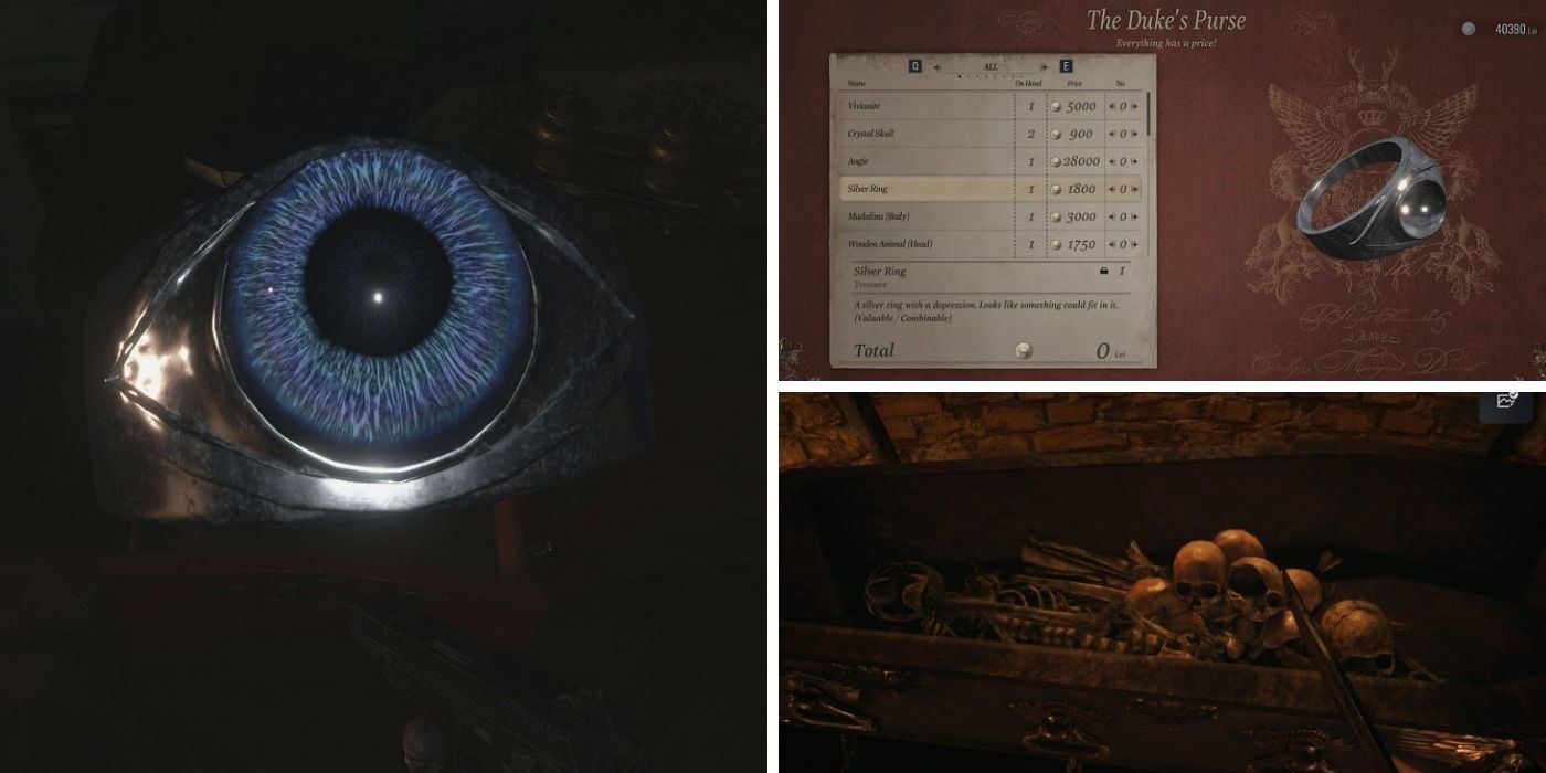 Resident Evil Village_Azure Blue Eye Ring