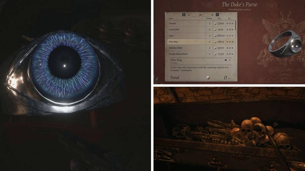 Resident Evil Village_Azure Blue Eye Ring