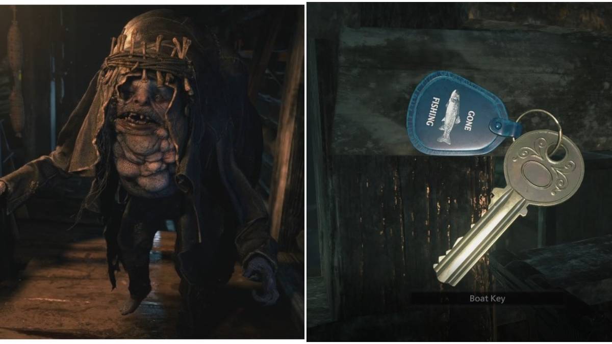 Resident Evil Village Boat Key Collage Moreau And The Key