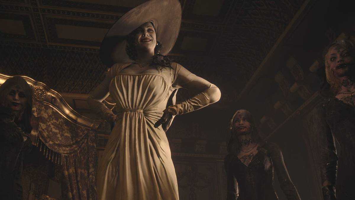 Resident Evil Village Dimitrescu and her daughters