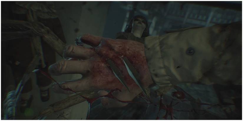 Resident Evil Village Ethan Being Attacked By The Dolls