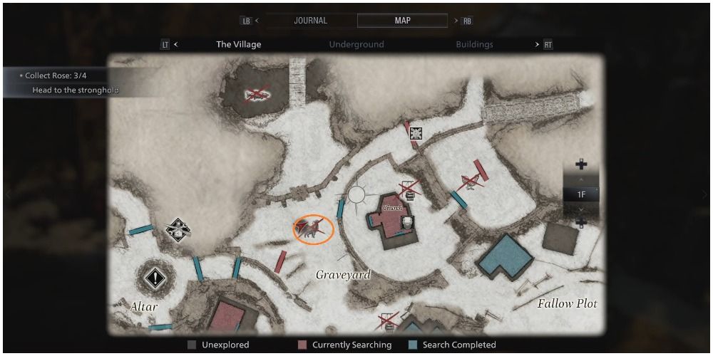 Resident Evil Village Finding Goats On The Map