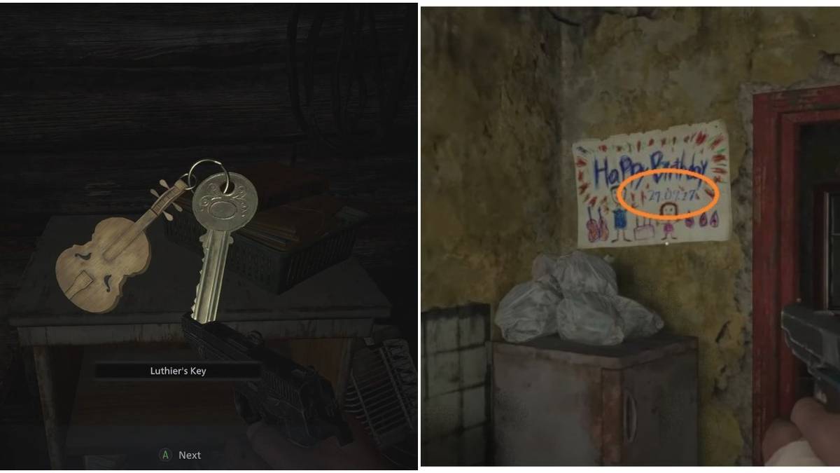 Resident Evil Village Luthier's Key Collage Location And Key Code