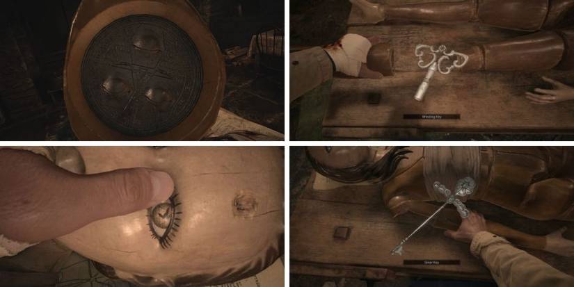 Items obtained from the mia doll in resident evil village