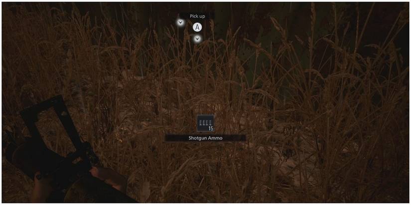 Resident Evil Village Picking Up Ammo From The Crates In the Heisenberg Fight