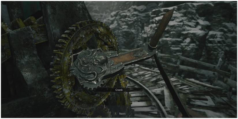 Resident Evil Village Picking Up The Crank