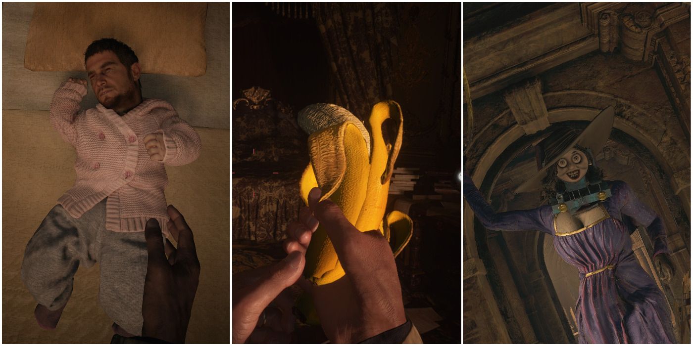 Baby Chris, Banana Gun & Lady Theodora Mods From Resident Evil Village