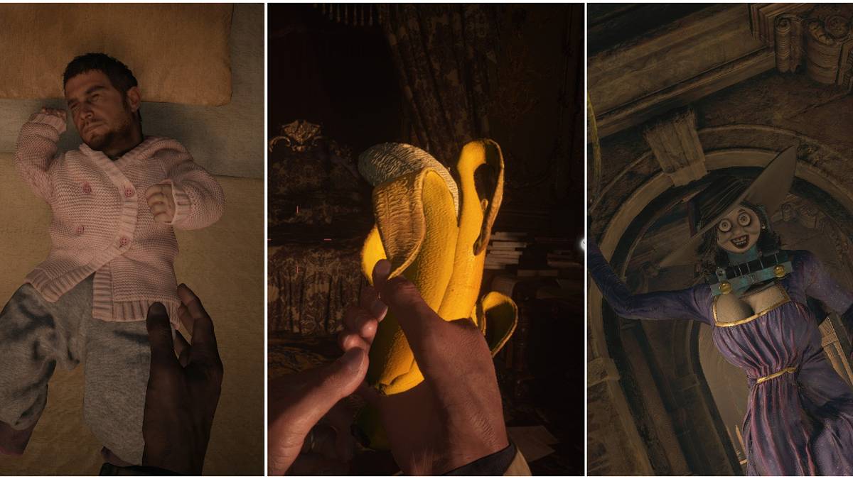 Baby Chris, Banana Gun & Lady Theodora Mods From Resident Evil Village