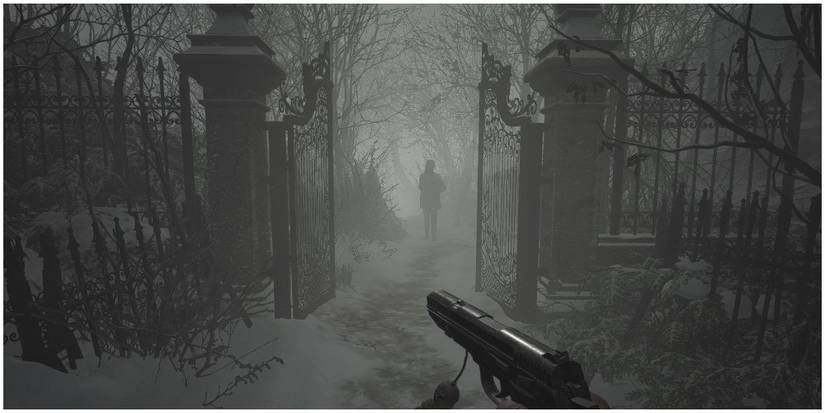 Resident Evil Village Seeing Mia In The Garden