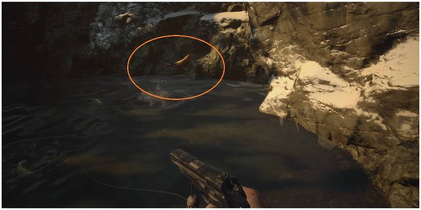 Resident Evil Village The Finest Fish Jumping Out Of The Water