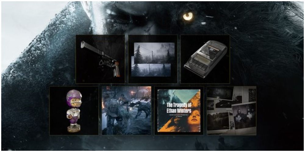Resident Evil Village Trauma Pack Reward Icons