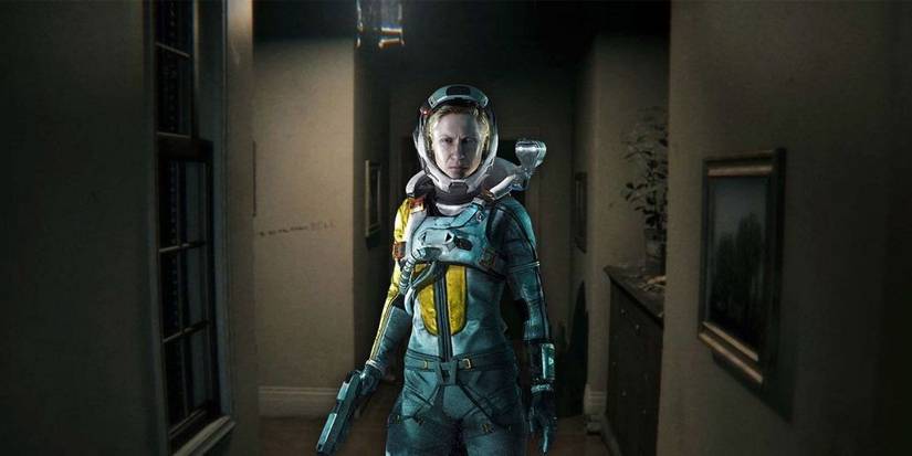 Selene's suit's robot can detect secrets in Returnal