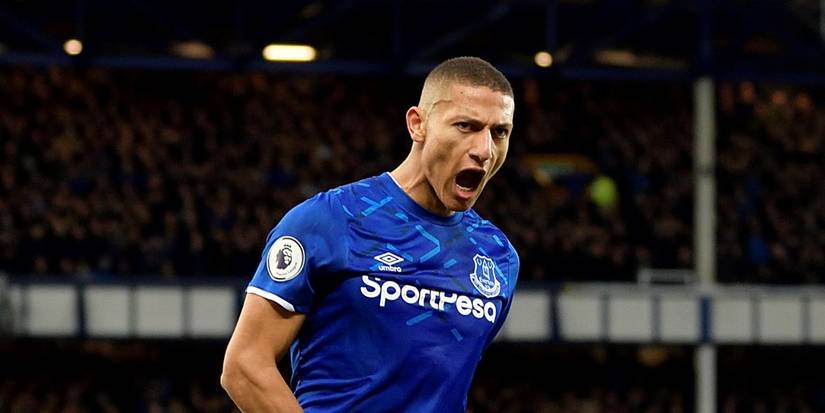 Richarlison Celebrating a Goal