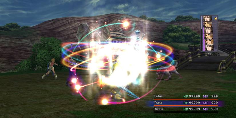 Final Fantasy 10 Rikku Full-Life White Magic Spell Mage