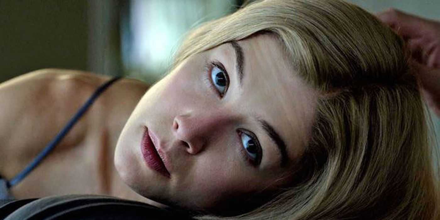 Rosamund Pike as Amy Dunne in Gone Girl