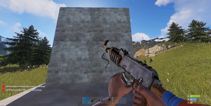 Rust AK recoil
