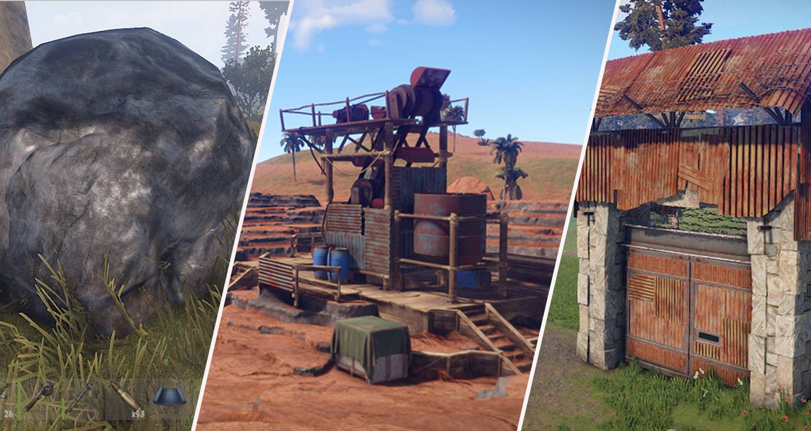 Rust: How To Get Stone