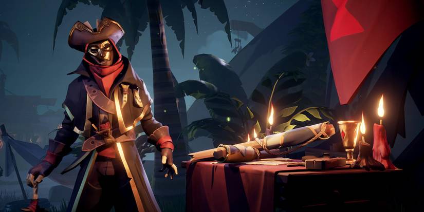 The Servant of the Flame in promotional imagery for Sea of Thieves