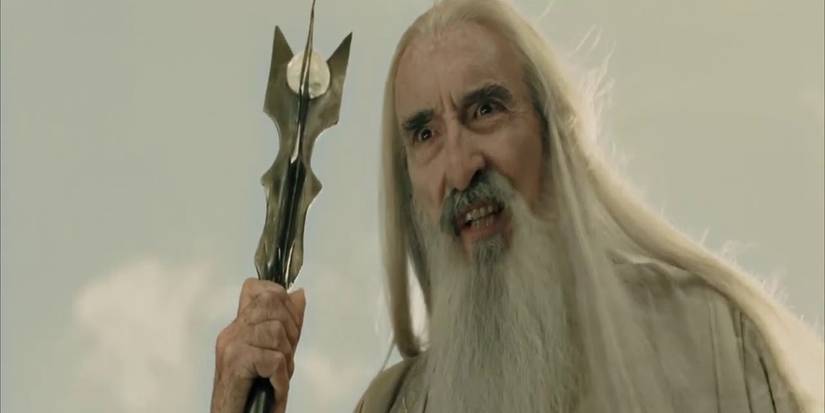 Saruman Confronting Gandalf