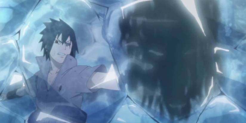 Naruto Sasuke Uchiha Kagutsuchi Jutsu Sharingan