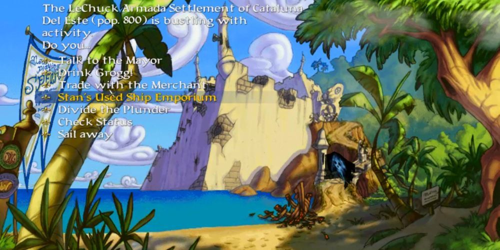 The Monkey Island Mod For Sid Meier's Pirates Alters Artwork, Port Names, And More