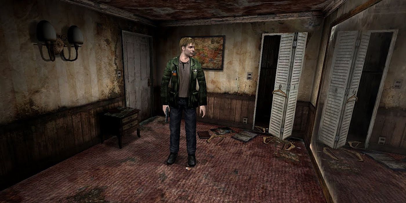 Silent Hill 2 - James in creepy room