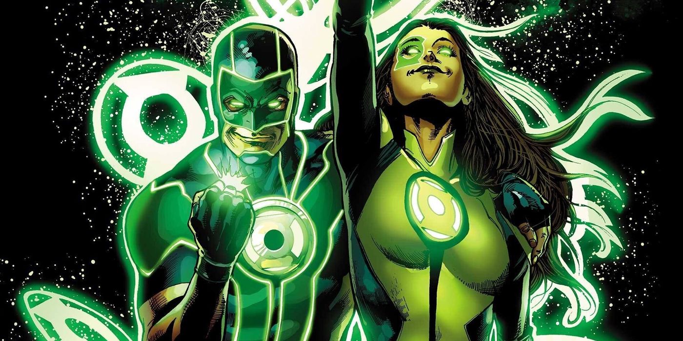 Simon Baz and Jessica Cruz as Green Lanterns