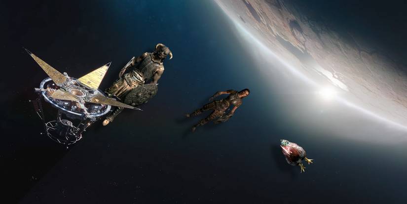Skyrim Space Starfield