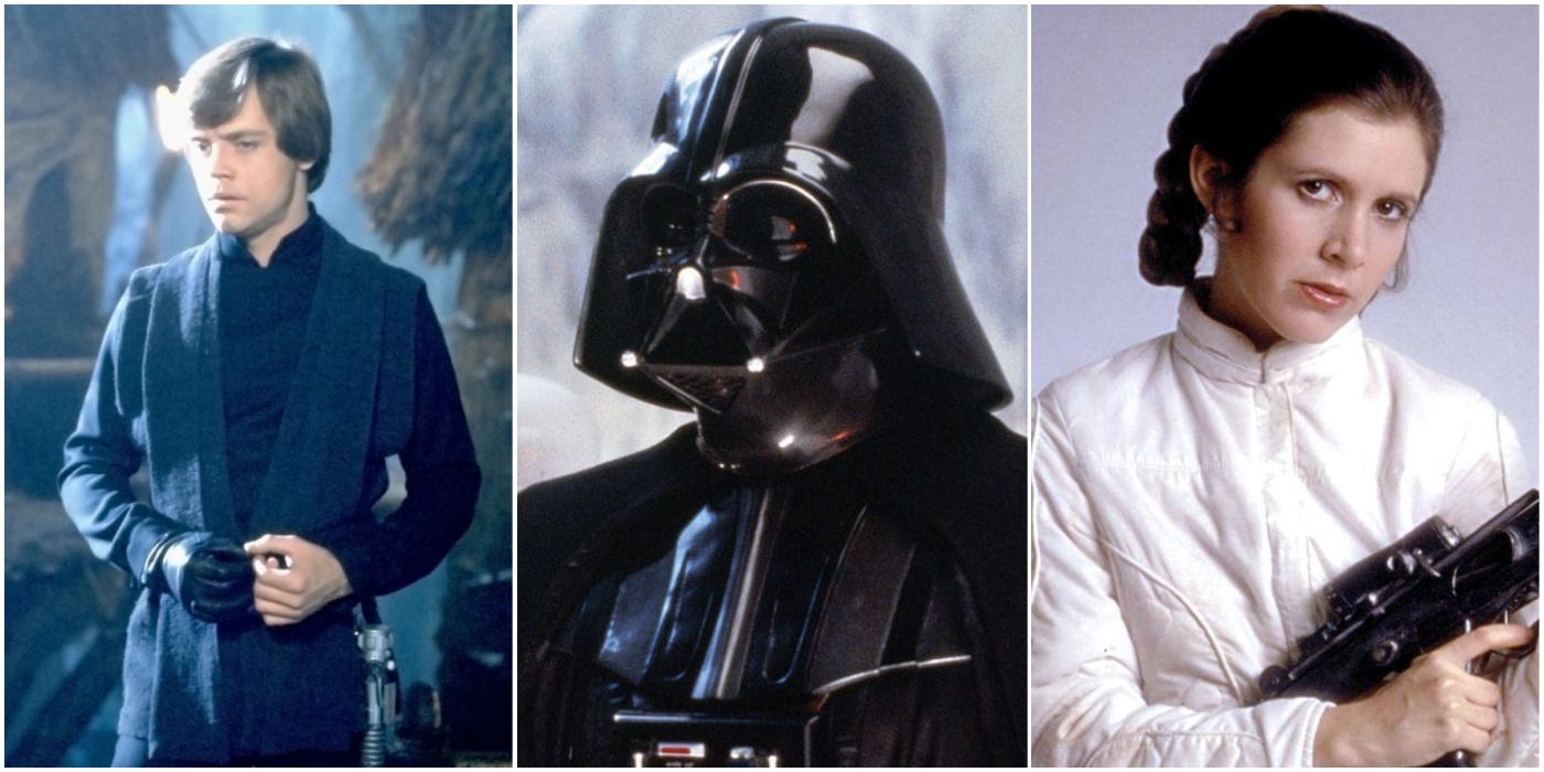 Luke Skywalker, Darth Vader & Princess Leia From Star Wars