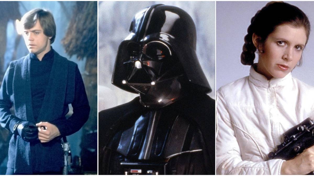 Luke Skywalker, Darth Vader & Princess Leia From Star Wars