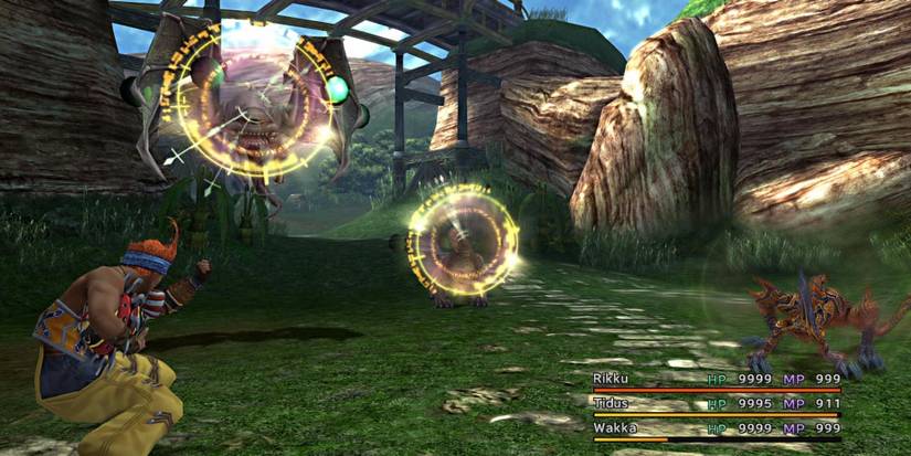 Final Fantasy 10 Tidus Using Slowga