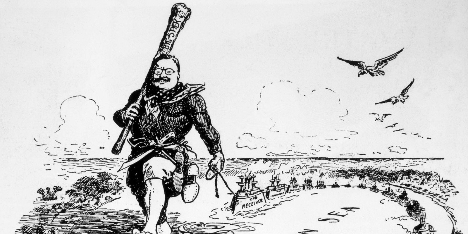 Teddy Roosevelt Cartoon