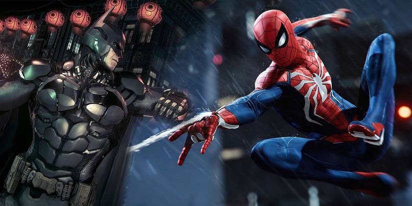 Spider Man PS4 Batman Arkham Knight