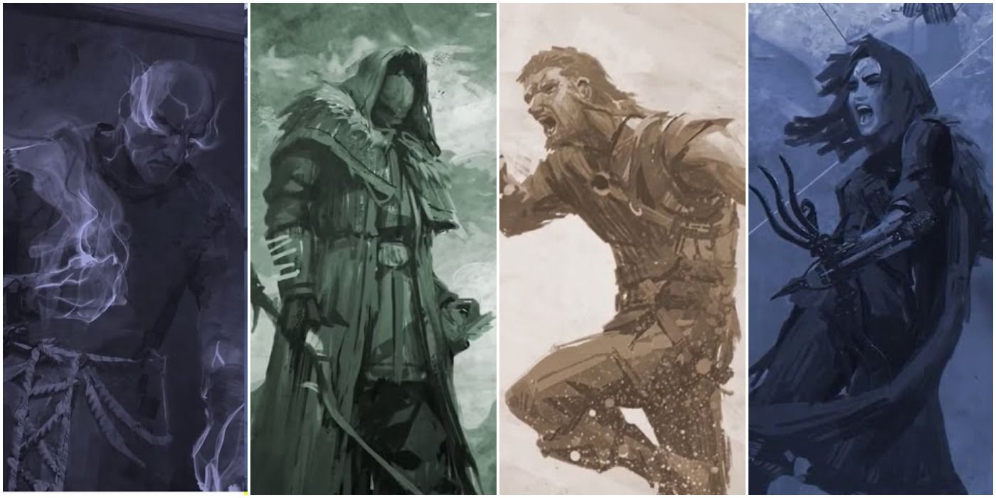A Split Image Of Each Outlaw