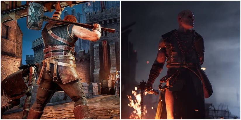 A Split Image Of The Brawler & The Mystic