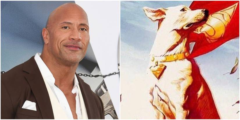 A Split Image Of The Rock & Krypto