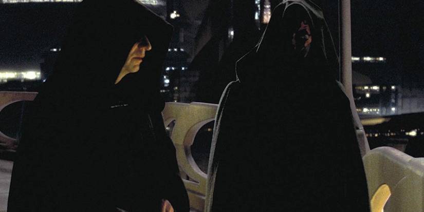 star wars The Phantom Menace Darth Sidious Palpatine Darth Maul