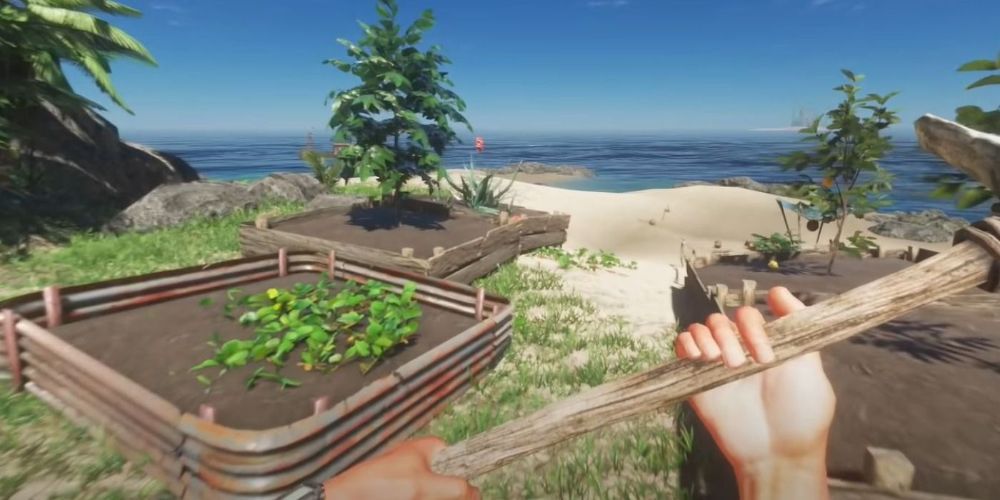 A Pipi Farm In Stranded Deep