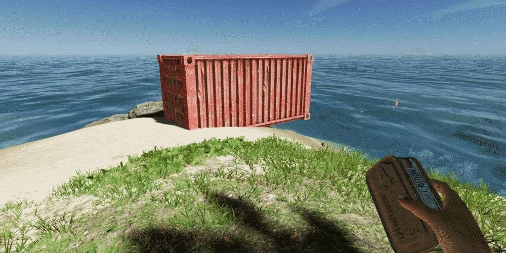 Containers Make Great Shelter In Stranded Deep