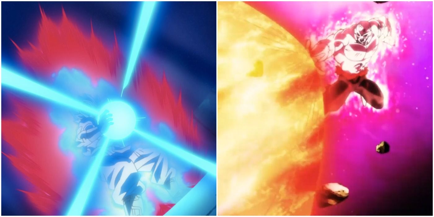 Screenshots from the Dragon Ball anime