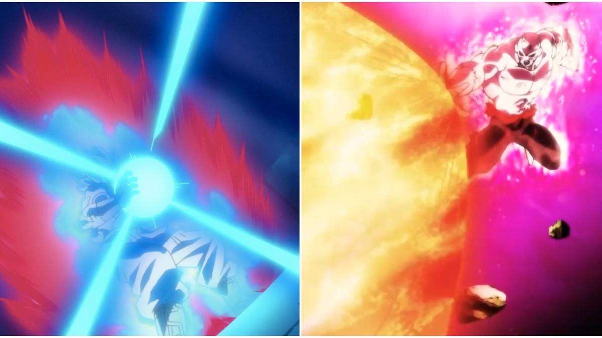 Screenshots from the Dragon Ball anime