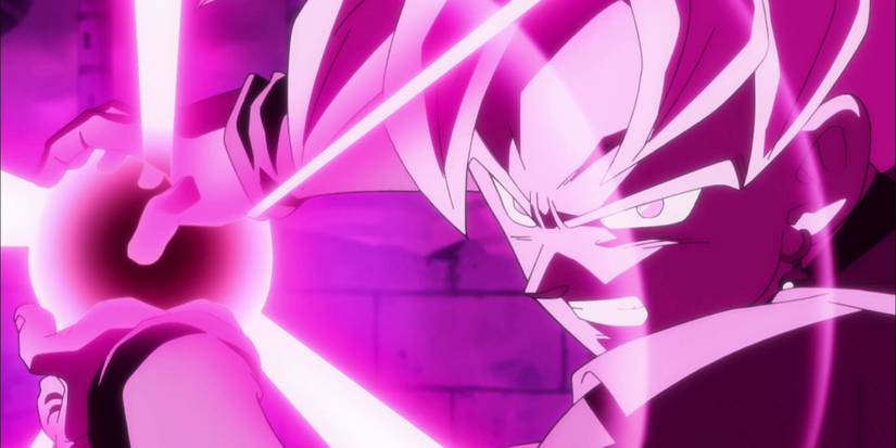 Super Black Kamehameha in Dragon Ball Super
