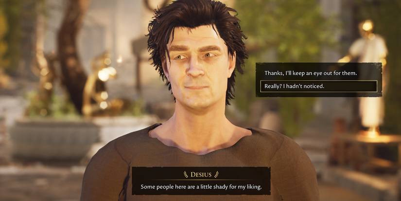 the forgotten city dialogue