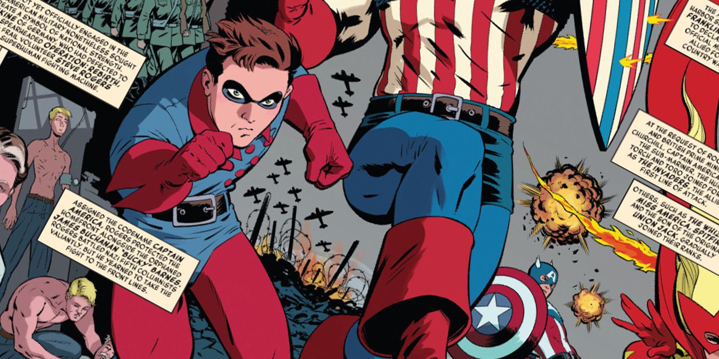 Teenage Bucky with Captain America - Reasons Why Bucky Also Deserves The Shield