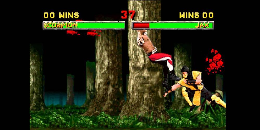 Teleport Kick Scorpion Specials Mortal Kombat