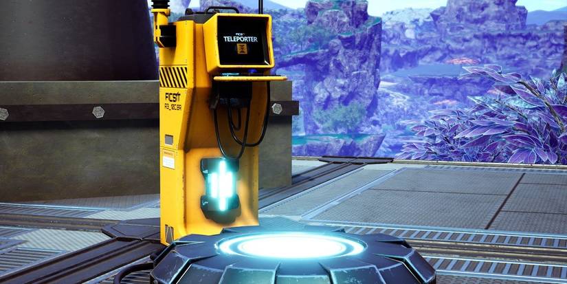 Teleporter mod in Satisfactory