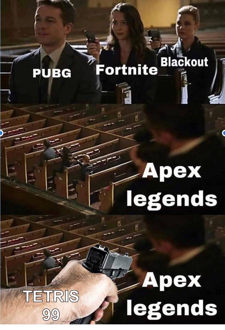 Tetris 99 killing everyone meme