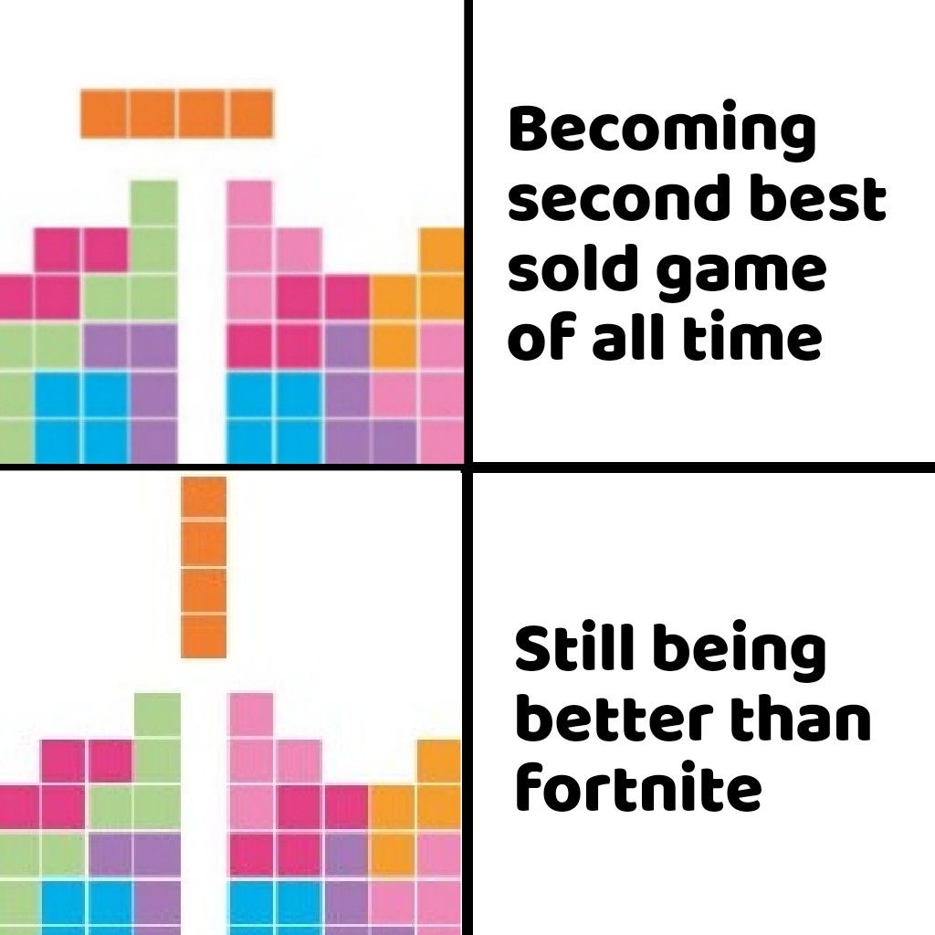Tetris meme fortnite